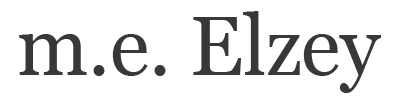 m.e. Elzey-Author
